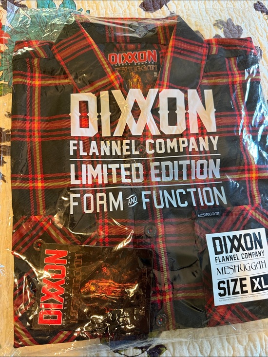 DIXXON Other - DIXXON Red and Black Plaid Flannel Shirt - Men XL